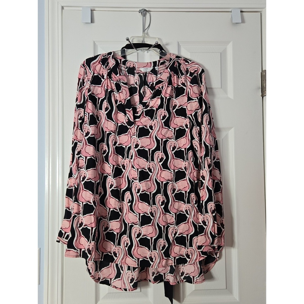Crown & Ivy Womans Long Sleeve Blouse NWT Size Medium